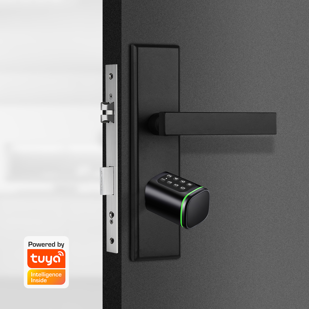 Kunci Silinder Pintar Tuya 60- - Smart Home Website ulasan dan harga