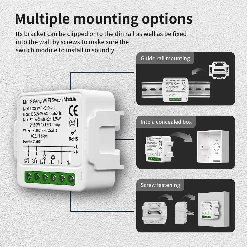 Modul Sakelar Tirai TNCE Tuya  - Smart Home Blinds ulasan dan harga