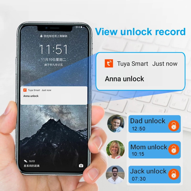 Gembok Sidik Jari Bluetooth Ku - Smart Home Website ulasan dan harga
