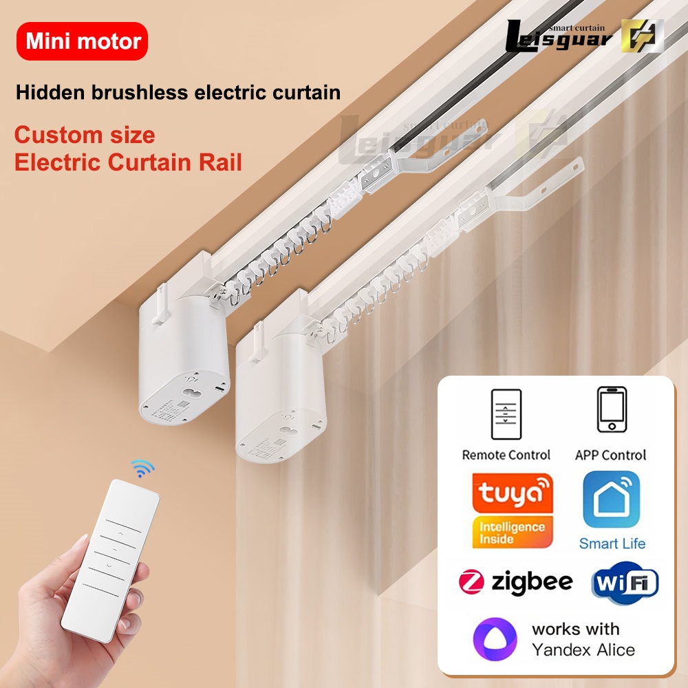 Sistem Rel Tirai Elektrik Pint - Smart Home Blinds ulasan dan harga